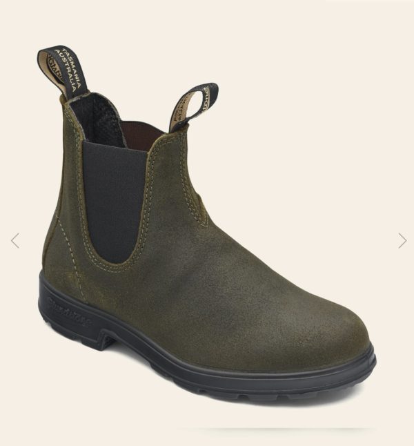 blundstone dark olive